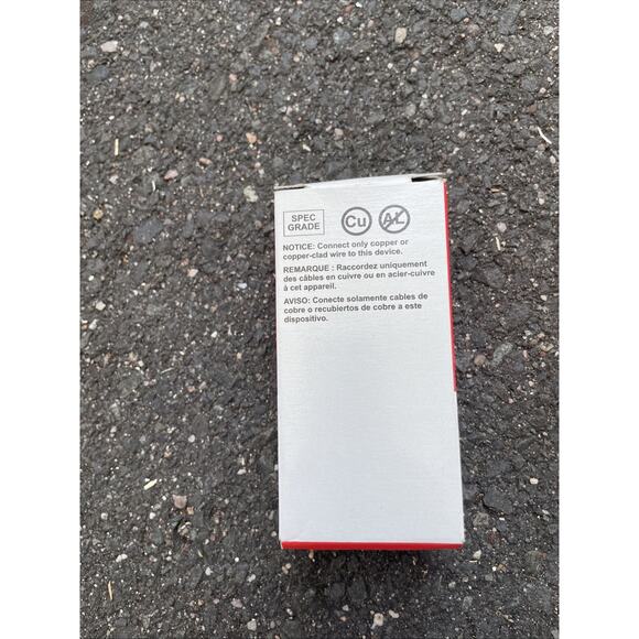 Legrand TM874 SW Pass & Seymour Decor Switch 4W 15A 120/277V White - Quantity 1 - Picture 2 of 4